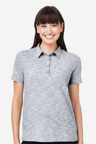 North End NE115W - Ladies Eclipse Jacquard Polo