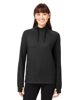 North End NE200W - Ladies Rhythm Waffle Pullover