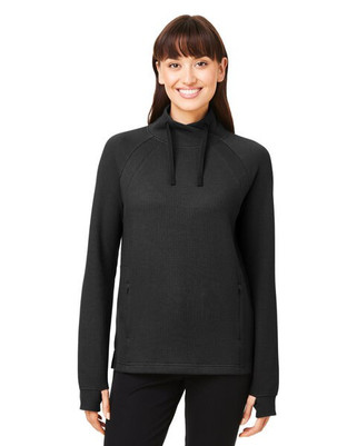 North End NE200W - Ladies Rhythm Waffle Pullover