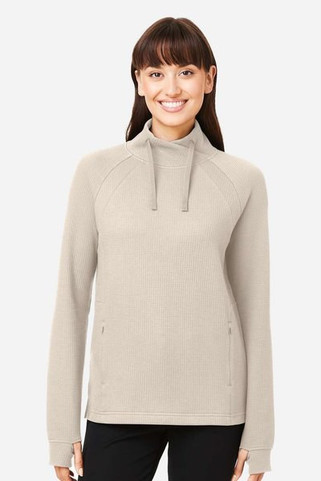 North End NE200W - Ladies Rhythm Waffle Pullover