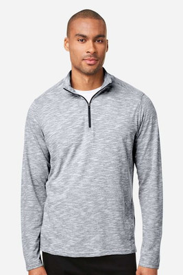 North End NE415 - Men's Eclipse Jacquard Quarter-Zip
