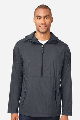 North End NE810 - Men's Aura Lightweight Packable Anorak
