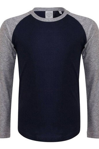 SF Mini SM271 - Kids long sleeve baseball T