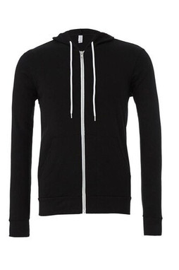 Bella+Canvas BE3739 - UNISEX ZIP-UP POLYCOTTON FLEECE HOODIE