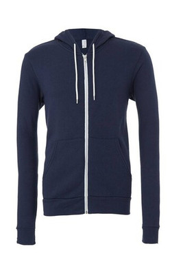 Bella+Canvas BE3739 - UNISEX ZIP-UP POLYCOTTON FLEECE HOODIE