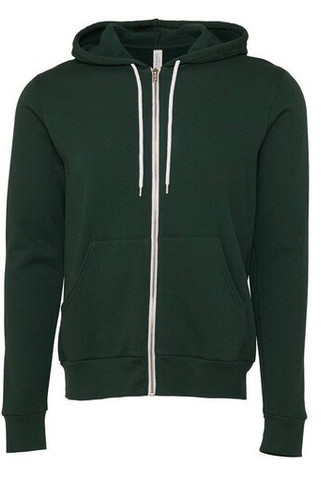 Bella+Canvas BE3739 - UNISEX ZIP-UP POLYCOTTON FLEECE HOODIE
