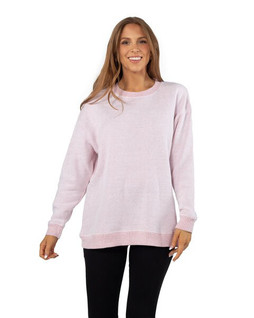 chicka-d 2121 - Ladies Warm Up Crew Sweatshirt