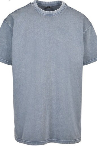 Build Your Brand BY189 - SYREVASKET HEAVY OVERSIZE TEE