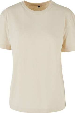 BUILD YOUR BRAND BY211 - Womens Oversized Cotton Casual Tee