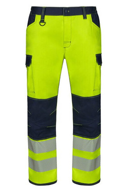 VELILLA V30310 - STRETCH TROUSERS WITH KNEE PADS AND REFLECTIVE STRIPES