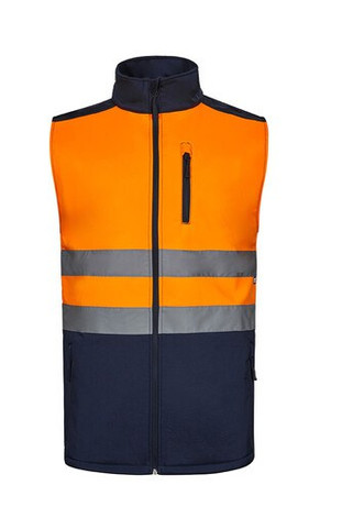 VELILLA V35906 - TWO-TONE SOFTSHELL VEST