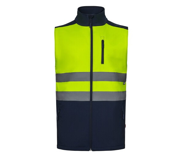 VELILLA V35906 - TWO-TONE SOFTSHELL VEST