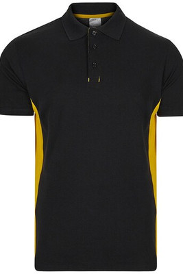 VELILLA V5504 - POLO BICOLORE MANCHES COURTES