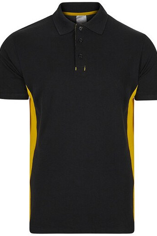 VELILLA V5504 - POLO BICOLORE MANCHES COURTES