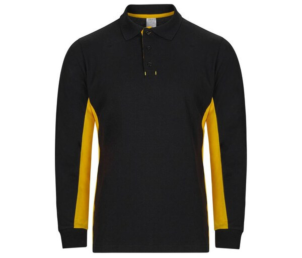 VELILLA V5514 - Two-Tone Polo Shirt Long Sleeves