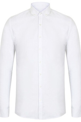 HENBURY HY512S - Chemise Oxford & slim homme