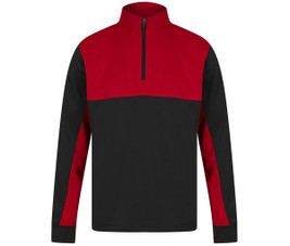 Finden & Hales LV874 - ADULTS' 1/4 ZIP TRACKSUIT TOP