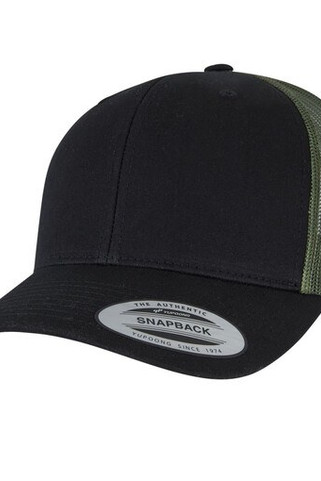 Flexfit F6606T - Flexfit Truckerkeps med Nät och Kurvad Skärm