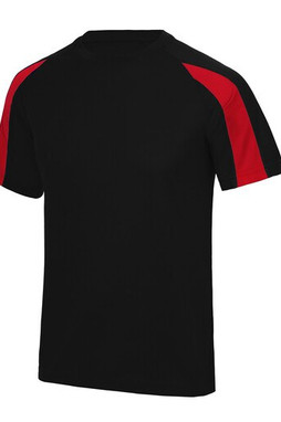 JUST COOL JC003J - Tee-shirt de sport contrasté