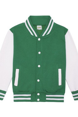AWDIS JUST HOODS JH043J - Kinder Baseball-Sweatshirt
