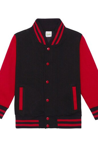 AWDIS JUST HOODS JH043J - Kinder Baseball-Sweatshirt