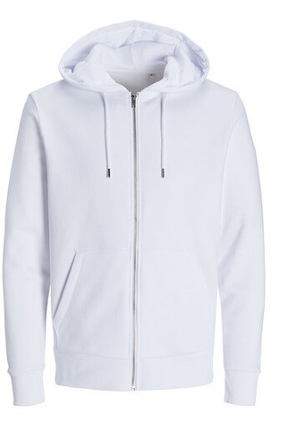 PRODUKT JACK & JONES JJ3907 - Ekologisk Unisex Huvtröja med Dragkedja