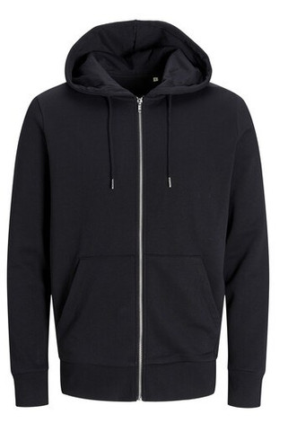 PRODUKT JACK & JONES JJ3907 - Eco-Friendly Unisex Zip-Up Hoodie with Kangaroo Pocket