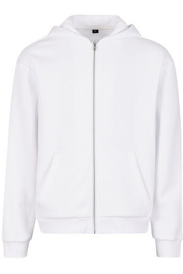 BUILD YOUR BRAND BY285 - FLUFFY ZIP HOODY