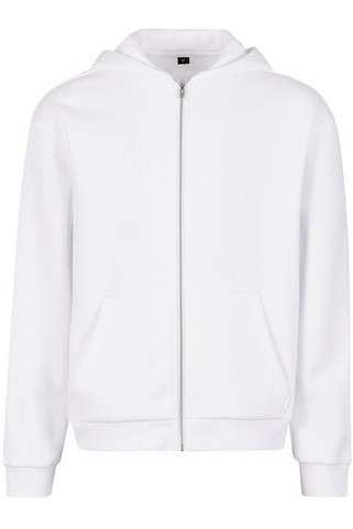 BUILD YOUR BRAND BY285 - FLUFFY ZIP HOODY