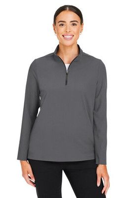 Devon & Jones DG410W - Crownlux Performance® Ladies Windsor Welded Quarter-Zip