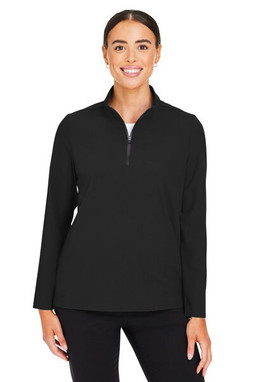 Devon & Jones DG410W - Crownlux Performance® Ladies Windsor Welded Quarter-Zip