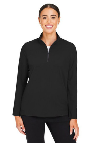 Devon & Jones DG410W - Crownlux Performance® Ladies Windsor Welded Quarter-Zip