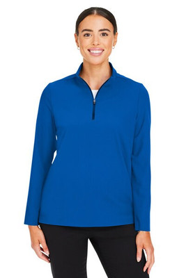 Devon & Jones DG410W - Crownlux Performance® Ladies Windsor Welded Quarter-Zip