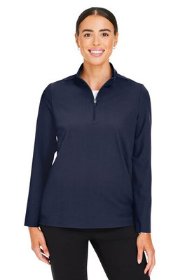 Devon & Jones DG410W - Crownlux Performance® Ladies Windsor Welded Quarter-Zip