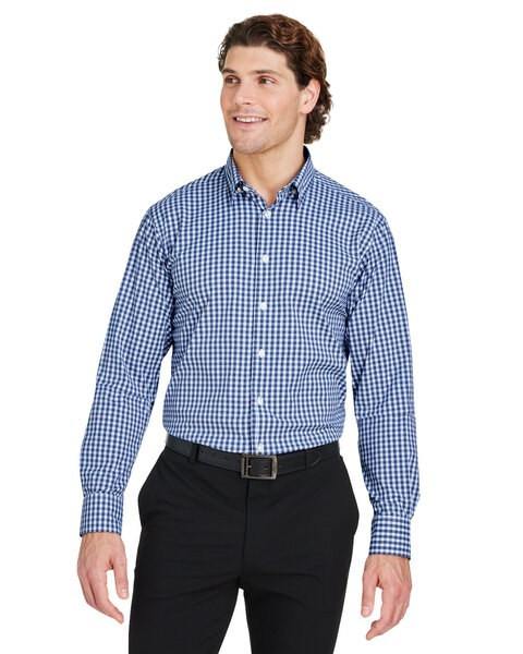Devon & Jones DG536 - Crownlux Performance® Men's Gingham Shirt