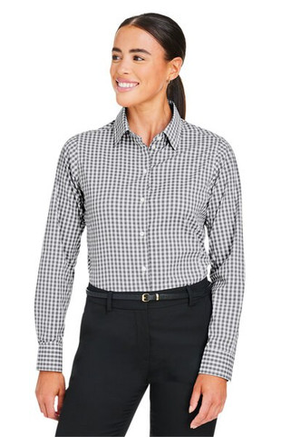 Devon & Jones DG536W - Crownlux Performance® Ladies Gingham Shirt