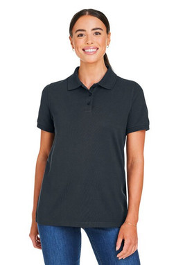 Harriton M205W - Ladies Valiant Cotton Snag Protect Polo
