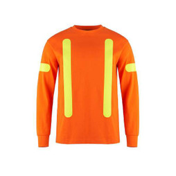 CX2 Hivis S05975 - Citadel Cotton Long Sleeve Safety T-Shirt