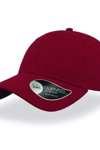 Atlantis AT148 - Șapcă clasică cu cozoroc curbat, 6 panouri, cu cataramă metalică