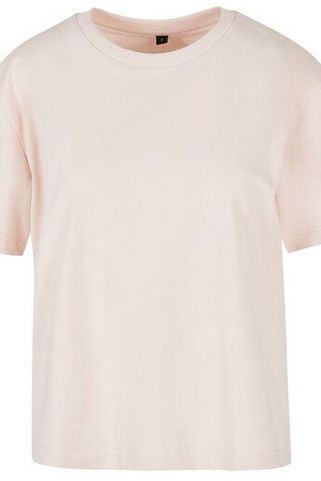 BUILD YOUR BRAND BY211 - Womens Oversized Cotton Casual Tee