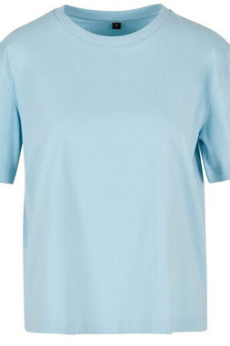 BUILD YOUR BRAND BY211 - Womens Oversized Cotton Casual Tee
