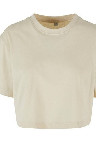 BUILD YOUR BRAND BY264 - LADIES SHORT OVERSIZED TEE