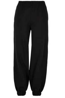 BUILD YOUR BRAND BY265 - LADIES HIGH WAIST BALLON SWEAT PANTS