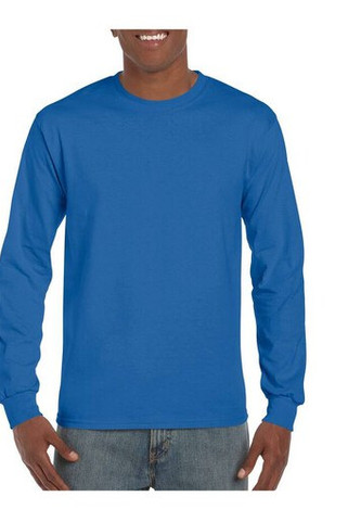 Gildan GN186 - Mens Premium Cotton Long Sleeve T-Shirt