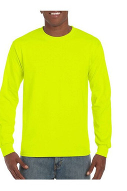 Gildan GN186 - Mens Premium Cotton Long Sleeve T-Shirt