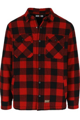 HEROCK HK115 - Rugged Sherpa-Lined Flannel Work Shirt