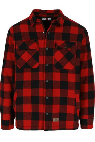 HEROCK HK115 - Rugged Sherpa-Lined Flannel Work Shirt