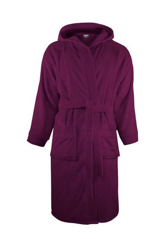 THE ONE TOWELLING OTCHBA - Luxury Combed Cotton Hooded Bathrobe