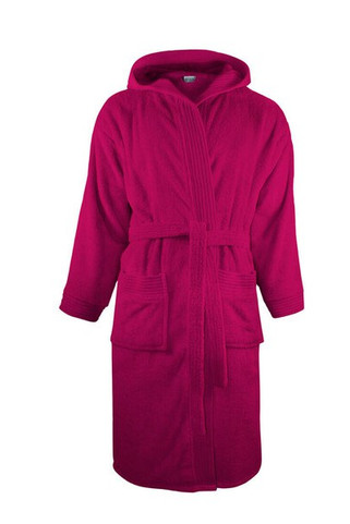 THE ONE TOWELLING OTCHBA - Luxury Combed Cotton Hooded Bathrobe