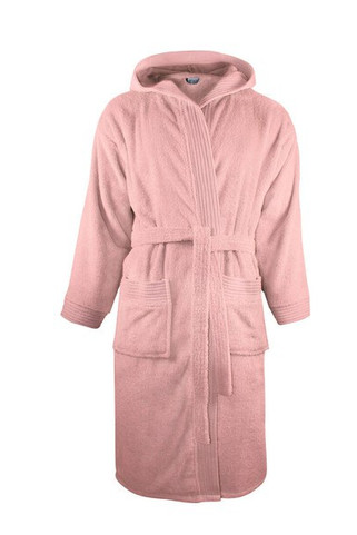 THE ONE TOWELLING OTCHBA - Luxury Combed Cotton Hooded Bathrobe